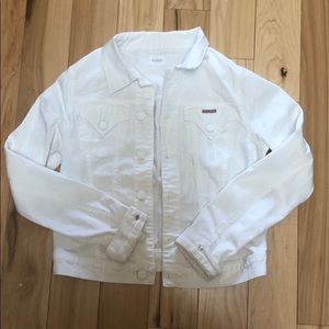 Hudson White Jean Jacket